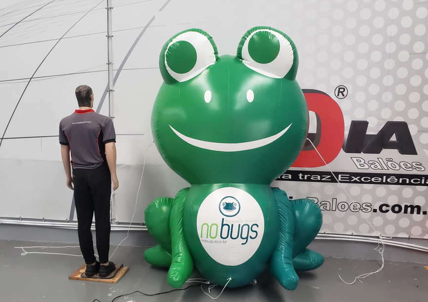 mascote inflavel